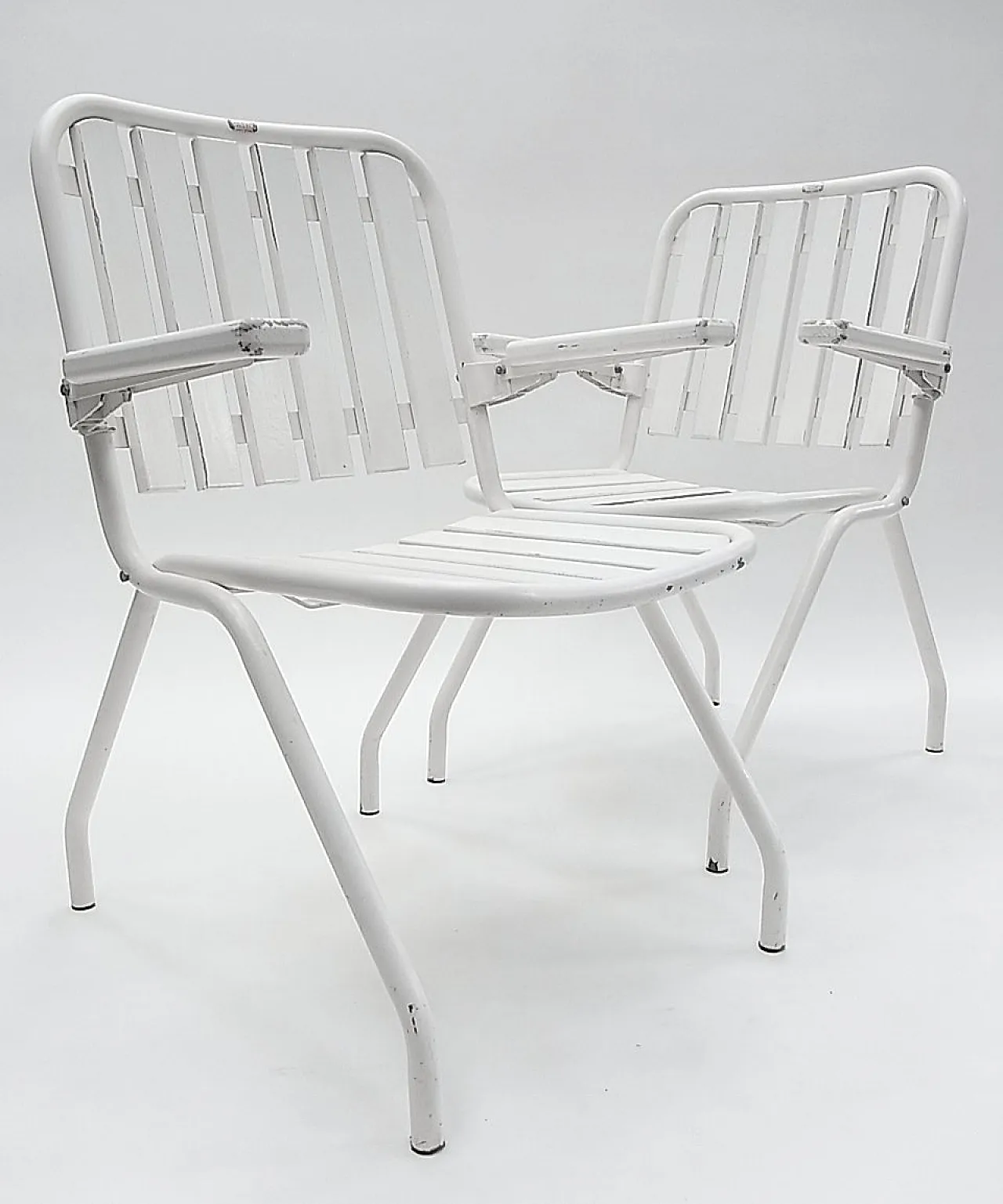 Set of Foldable Garden Armchairs from HEM, 1960s 8