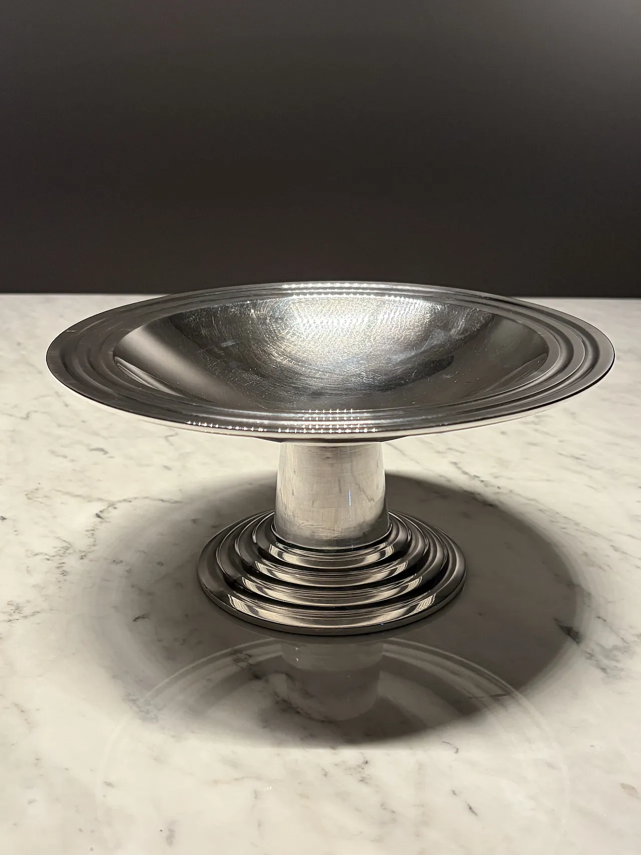 Centrotavola modernista di Luc Lanel per Christofle Art Déco, anni '30 1