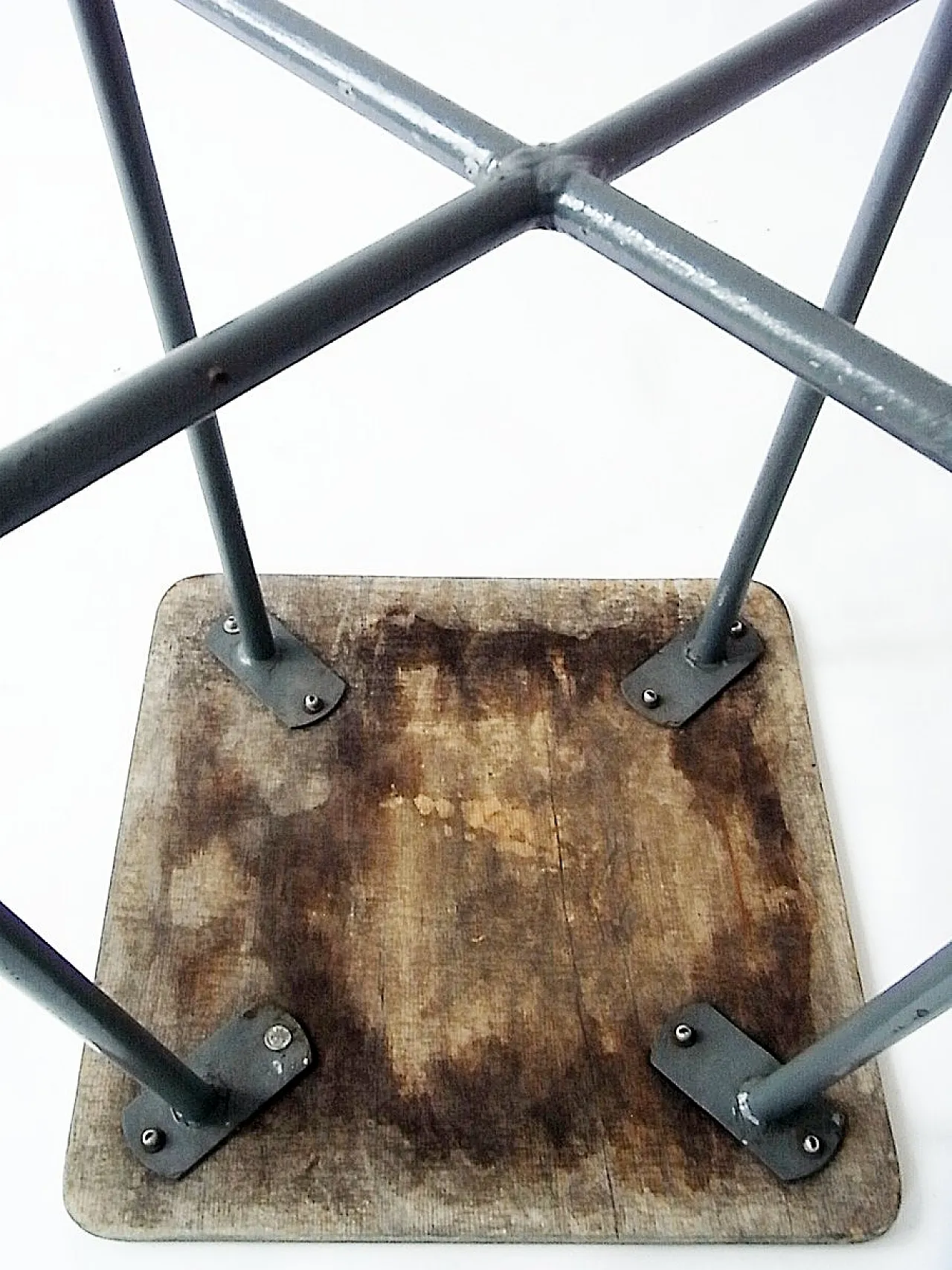 Sgabello industriale belga, anni '60 3