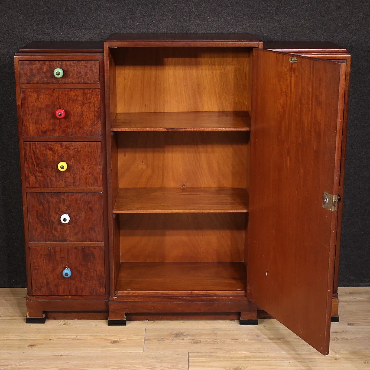 English Art Deco chest of drawers, 20th century 10