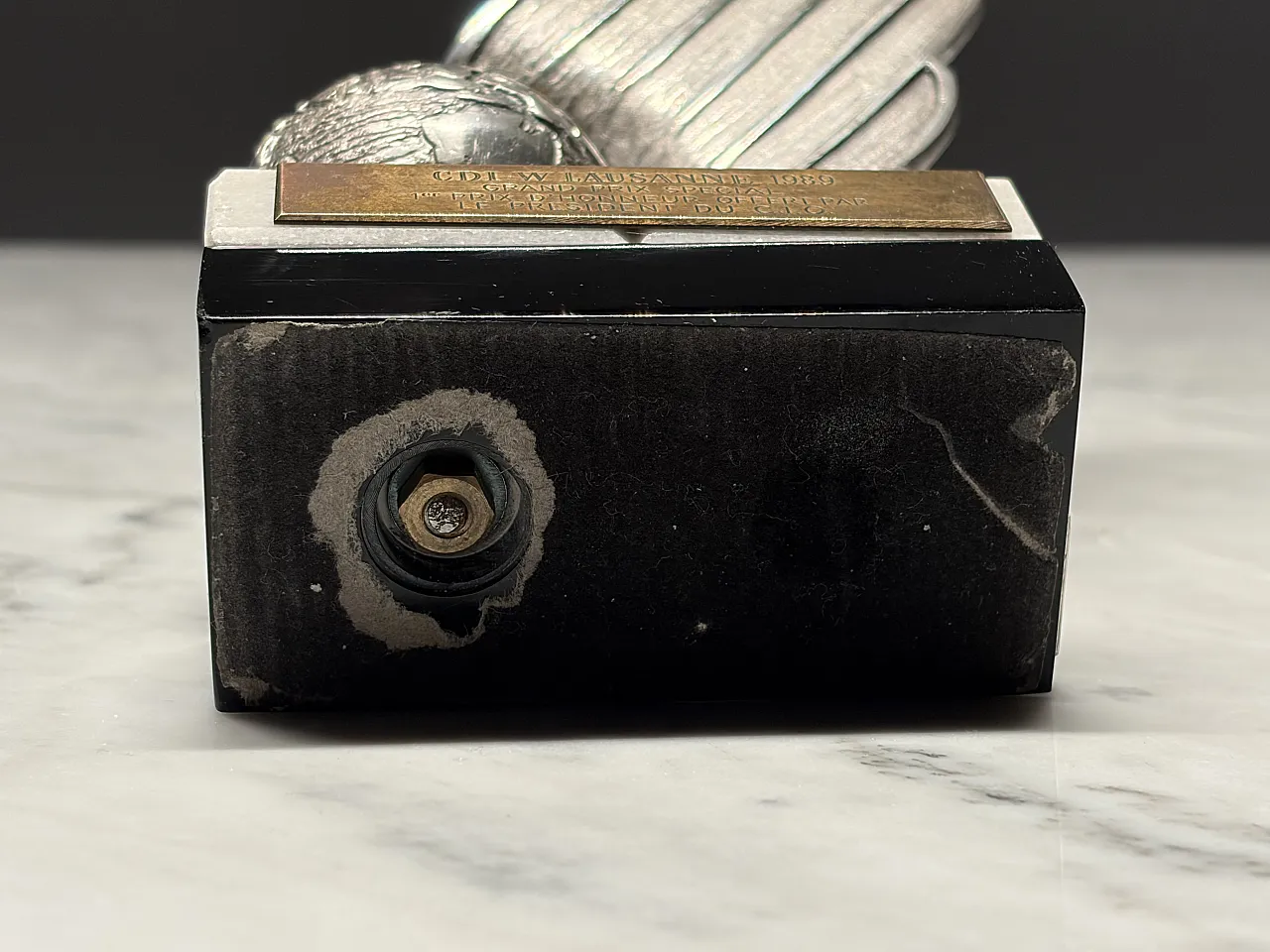 Olympic trophy awarded by President IOC Juan Antonio Samaranch, 80s 13