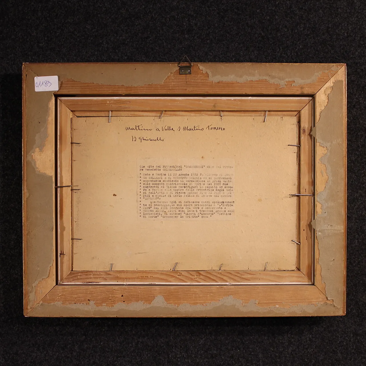 Signed Italian landscape painting, 20th century 8