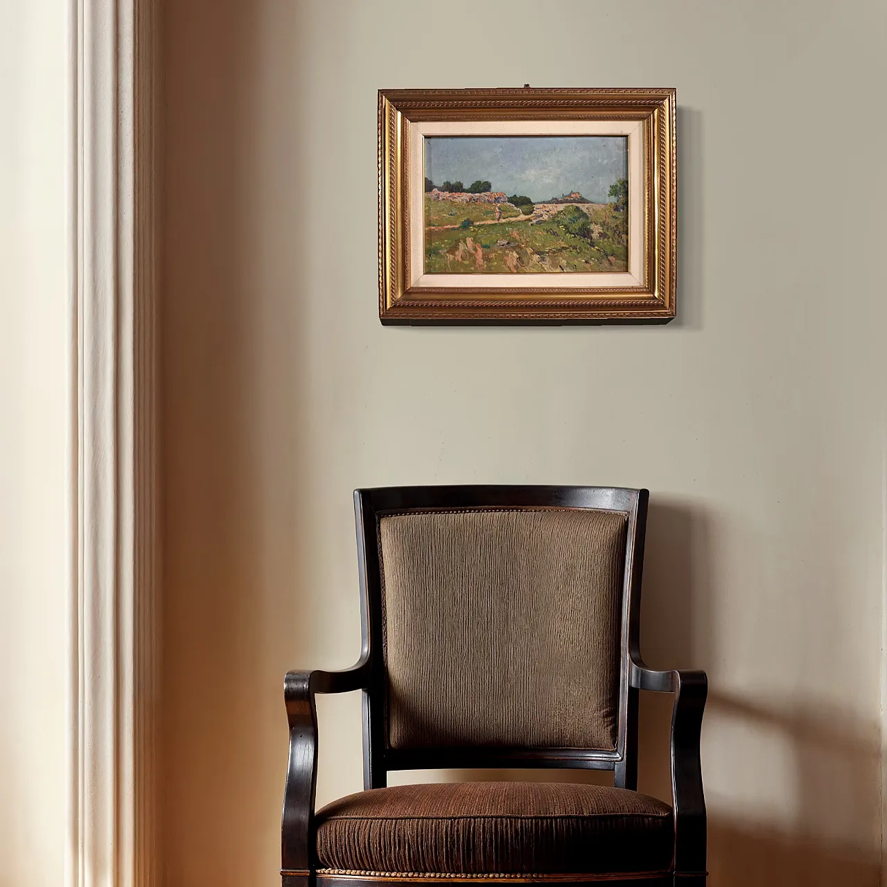 Signed Italian landscape painting, 20th century 9