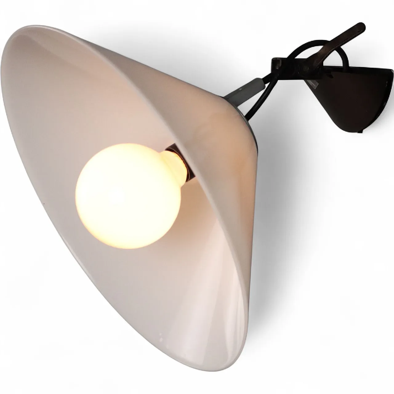 Applique in lacquered metal and methacrylate, 20th century 7