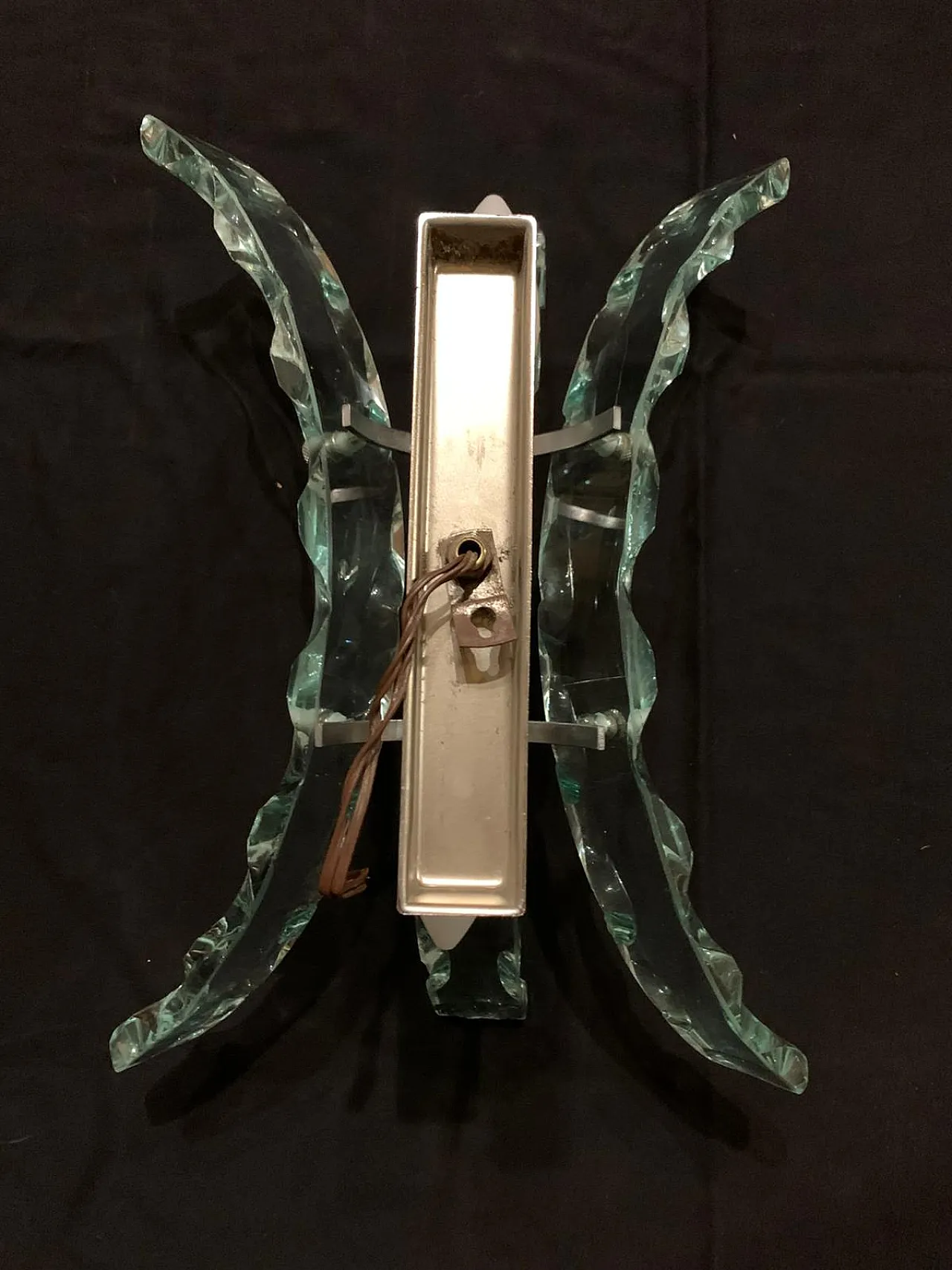 Coppia di applique Zero Quattro per Fontana Arte, anni '70 6