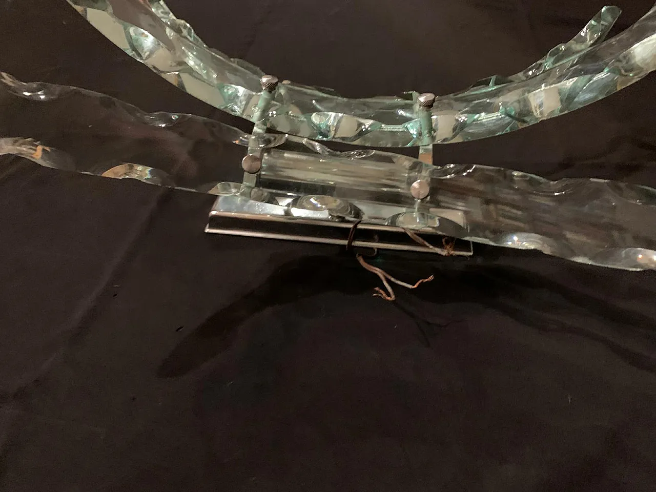 Coppia di applique Zero Quattro per Fontana Arte, anni '70 7