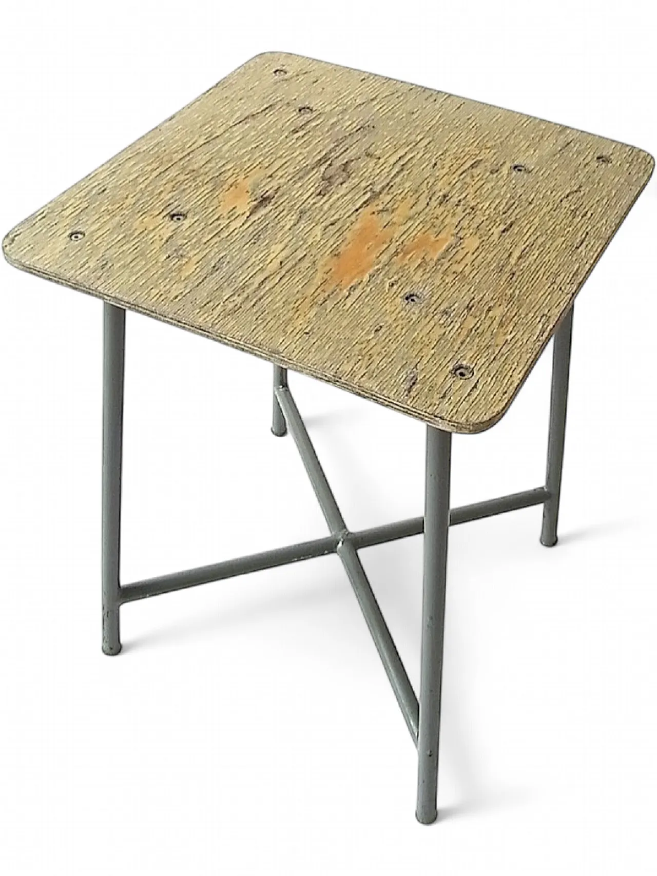 Sgabello industriale belga, anni '60 6