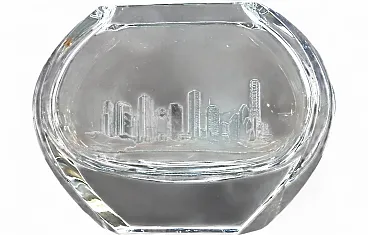 Vaso New York in vetro di Baccarat, fine '900