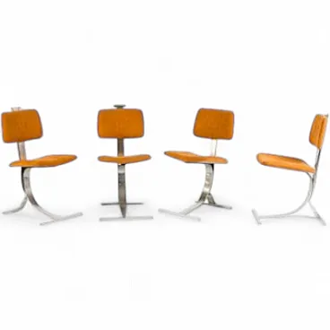 4 Sedie da pranzo Maison CC, fine '900