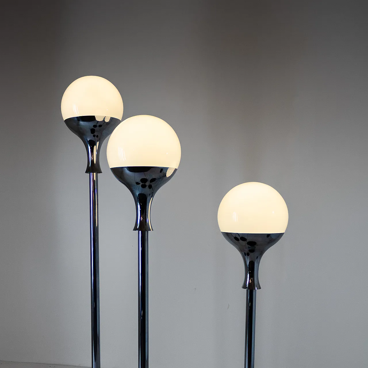 Set of three floor lamps , 70s 5