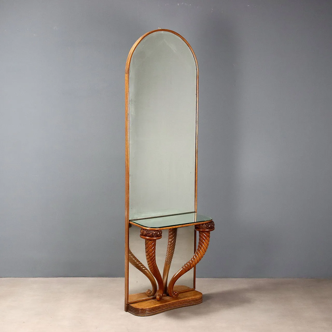 Consolle in rovere, primo '900 1