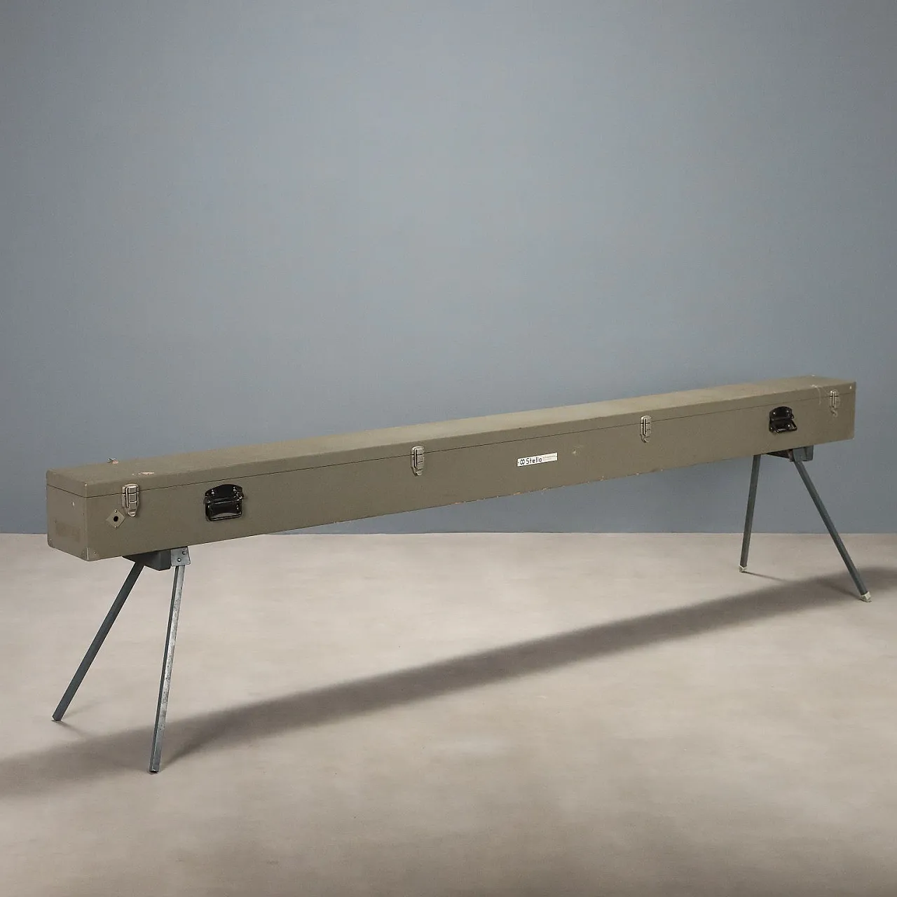 Schermo per proiezioni in metallo e bracci pieghevoli, '900 8