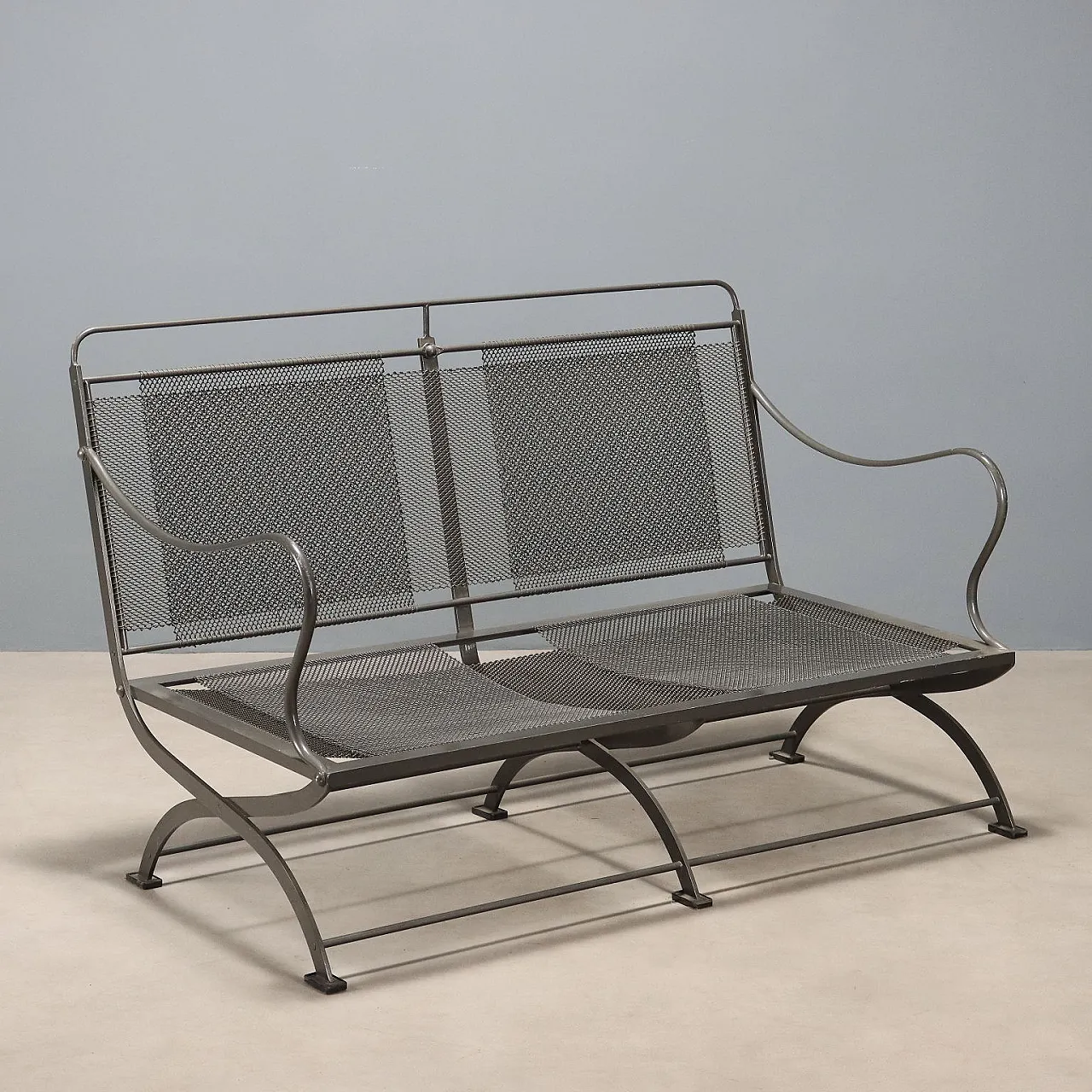 Enameled metal sofa by Luigi Caccia Dominioni, 1960s 1