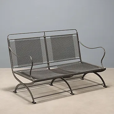 Enameled metal sofa by Luigi Caccia Dominioni, 1960s