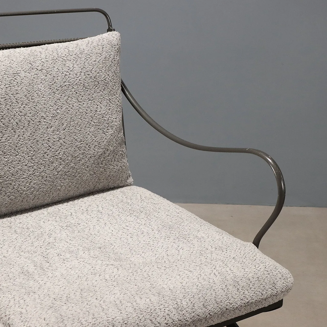 Enameled metal sofa by Luigi Caccia Dominioni, 1960s 5