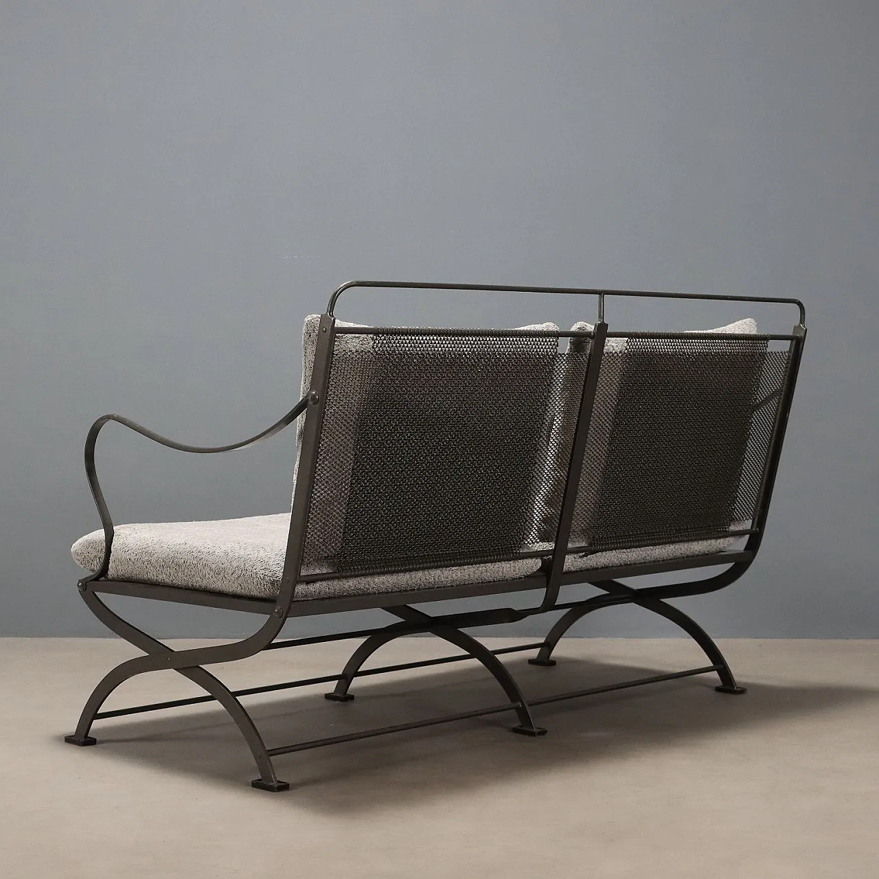 Enameled metal sofa by Luigi Caccia Dominioni, 1960s 9
