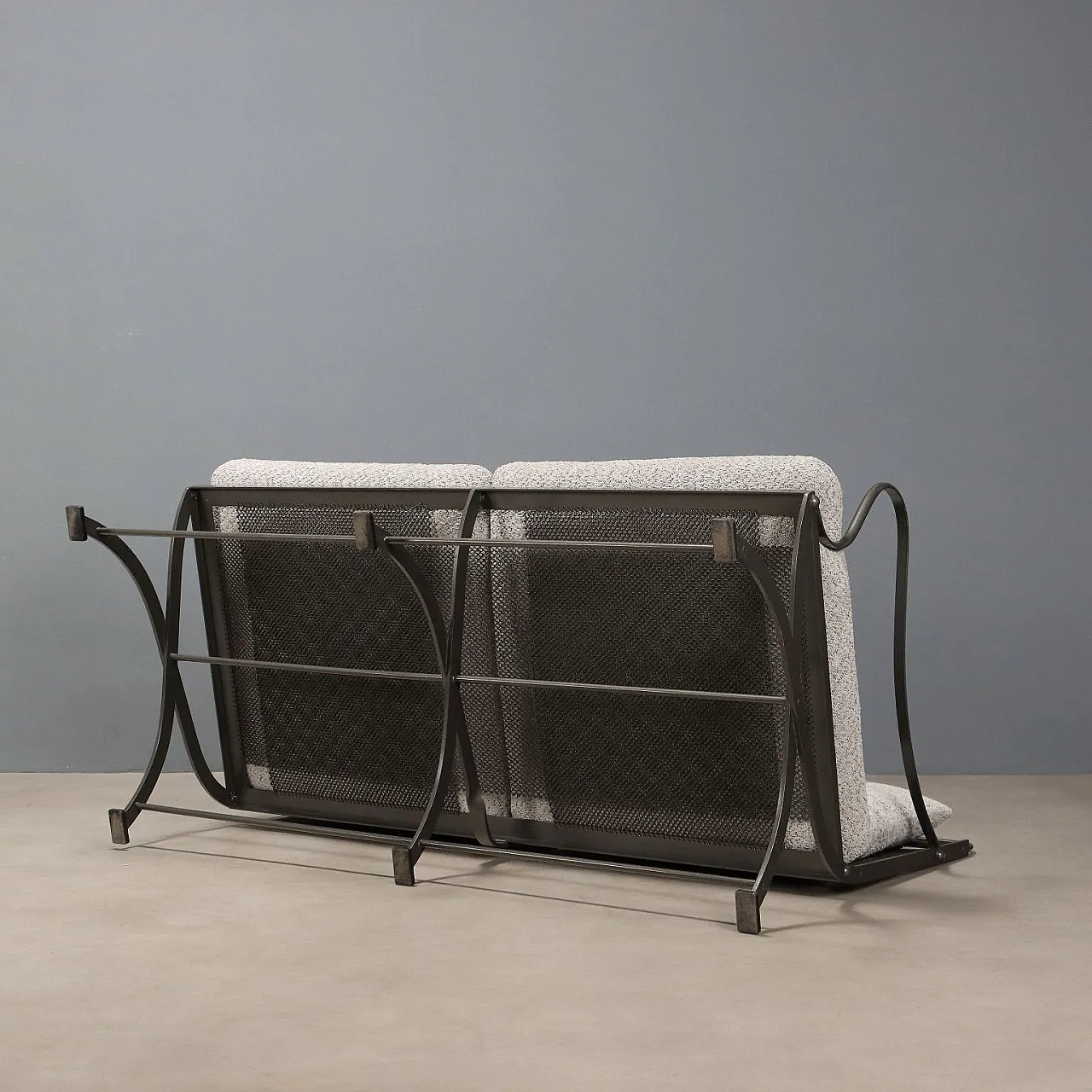 Enameled metal sofa by Luigi Caccia Dominioni, 1960s 10