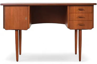 Scrivania Mid-Century in teak, Danimarca, anni '60