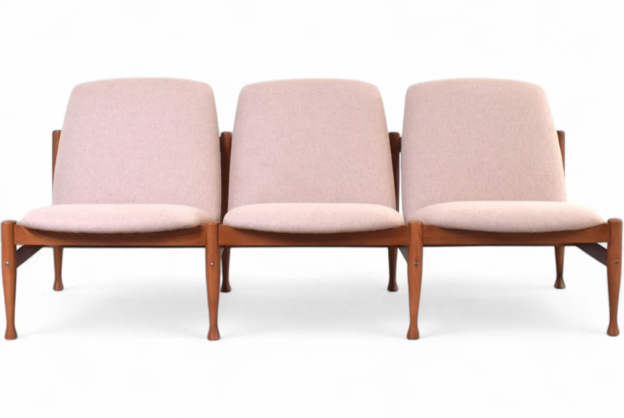 Divano Mid-Century di Marian Grabiński, anni '60 12