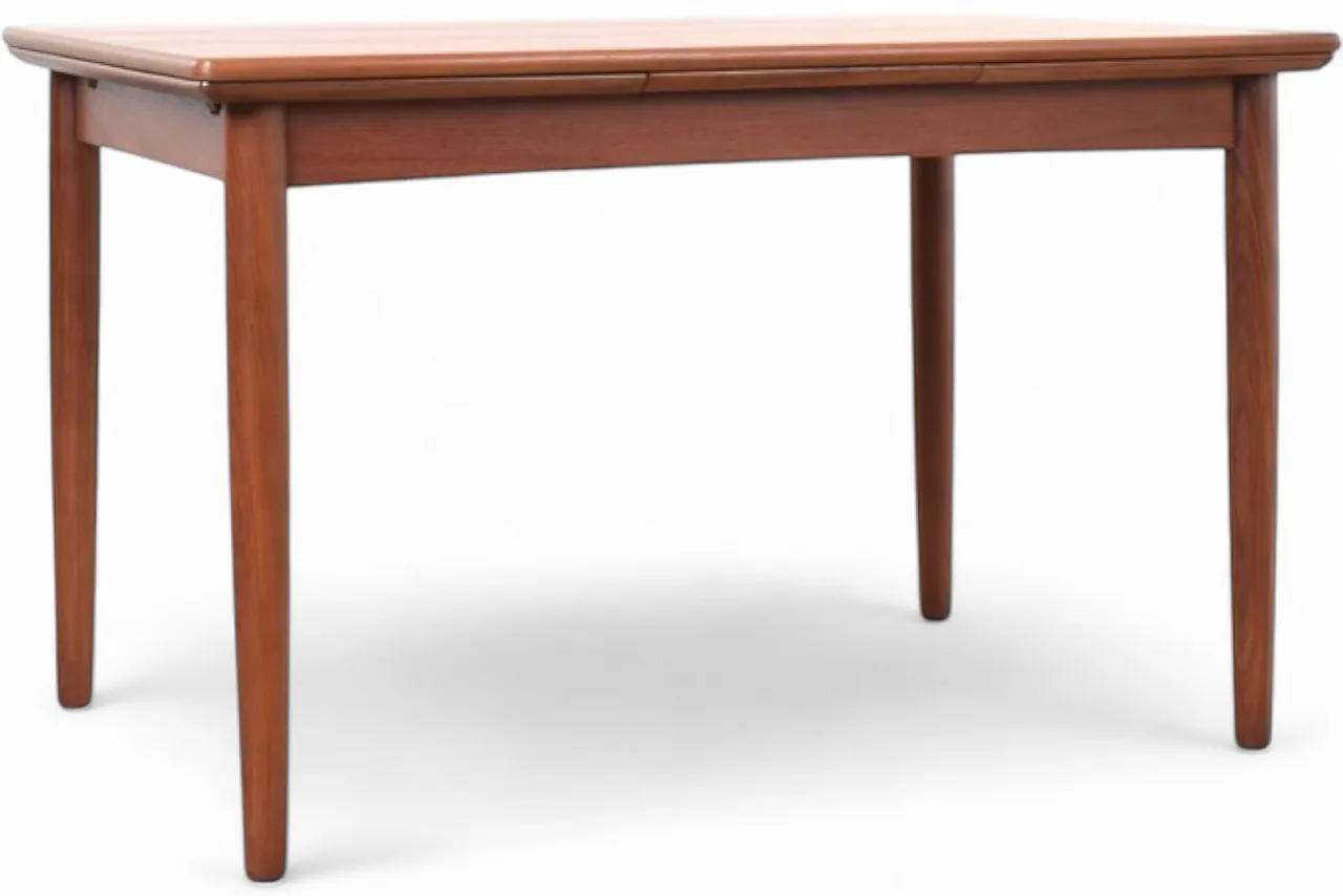 Tavolo da pranzo allungabile Mid-Century in teak, Danimarca, anni '60 19