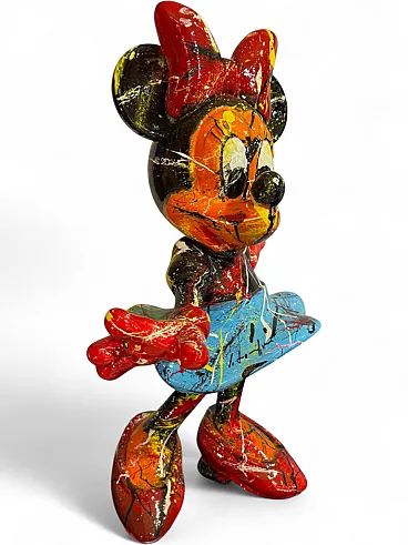 Minnie, scultura in resina di Silvio Formichetti, anni 2000