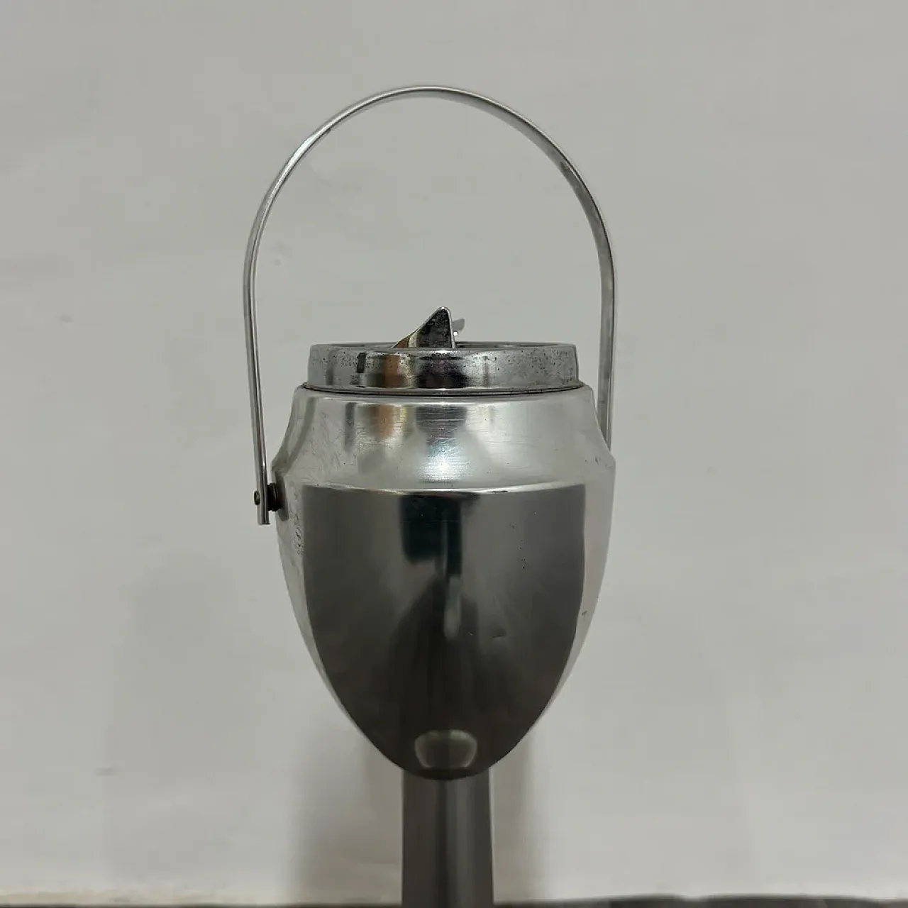 Space Age Caimi steel ashtray, 1970s 3