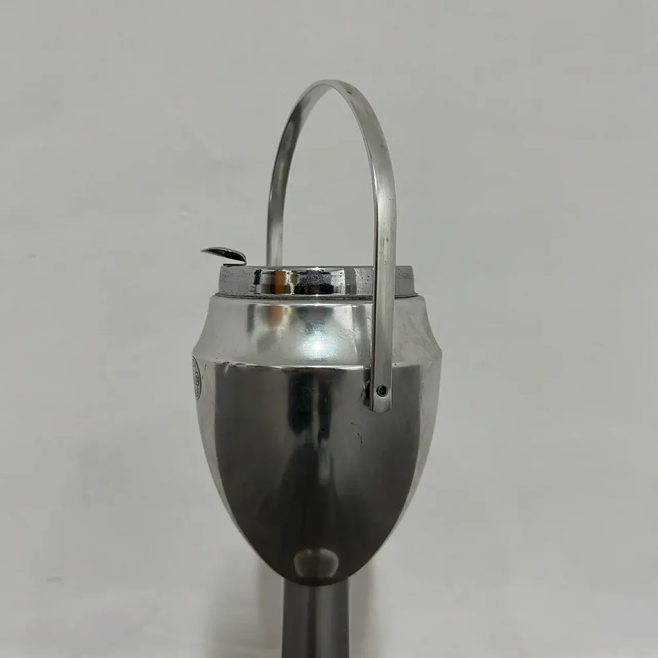 Space Age Caimi steel ashtray, 1970s 6