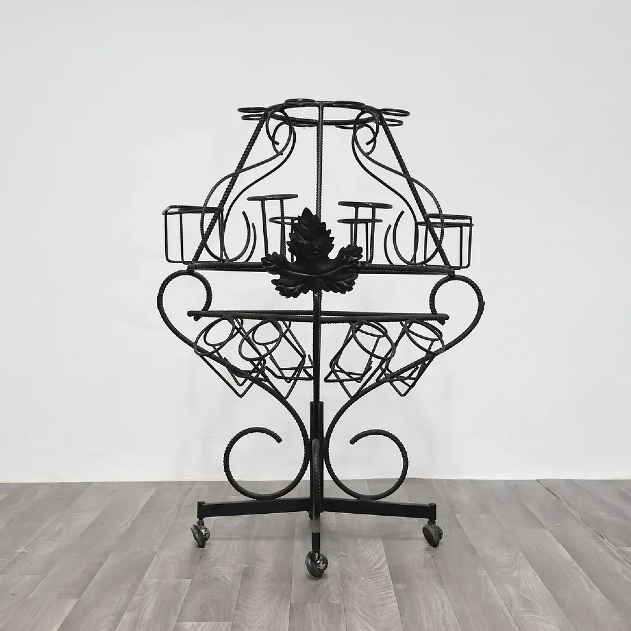 Marcel Duchamp's sculptural wrought iron bottle holder, 1960s 1