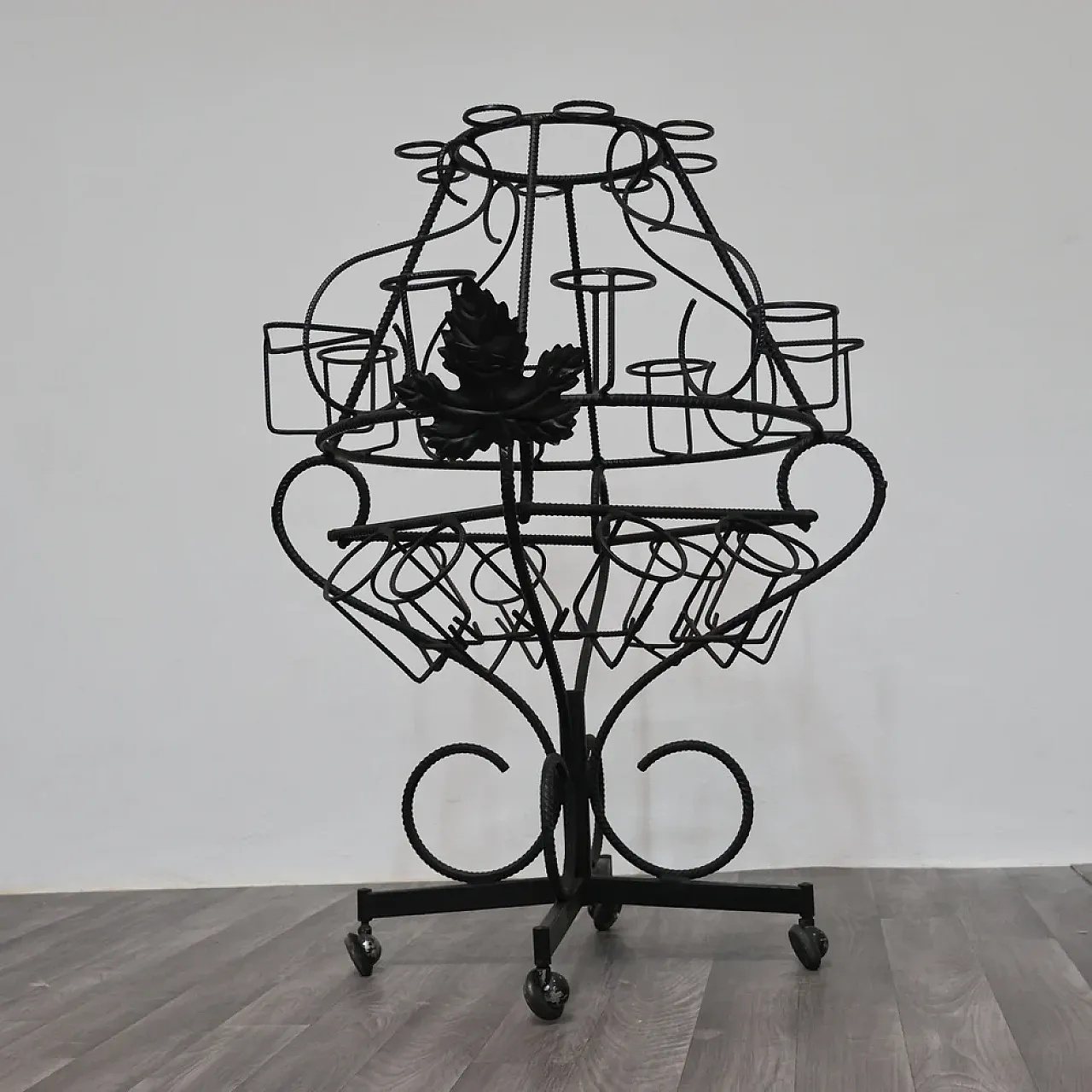 Marcel Duchamp's sculptural wrought iron bottle holder, 1960s 5