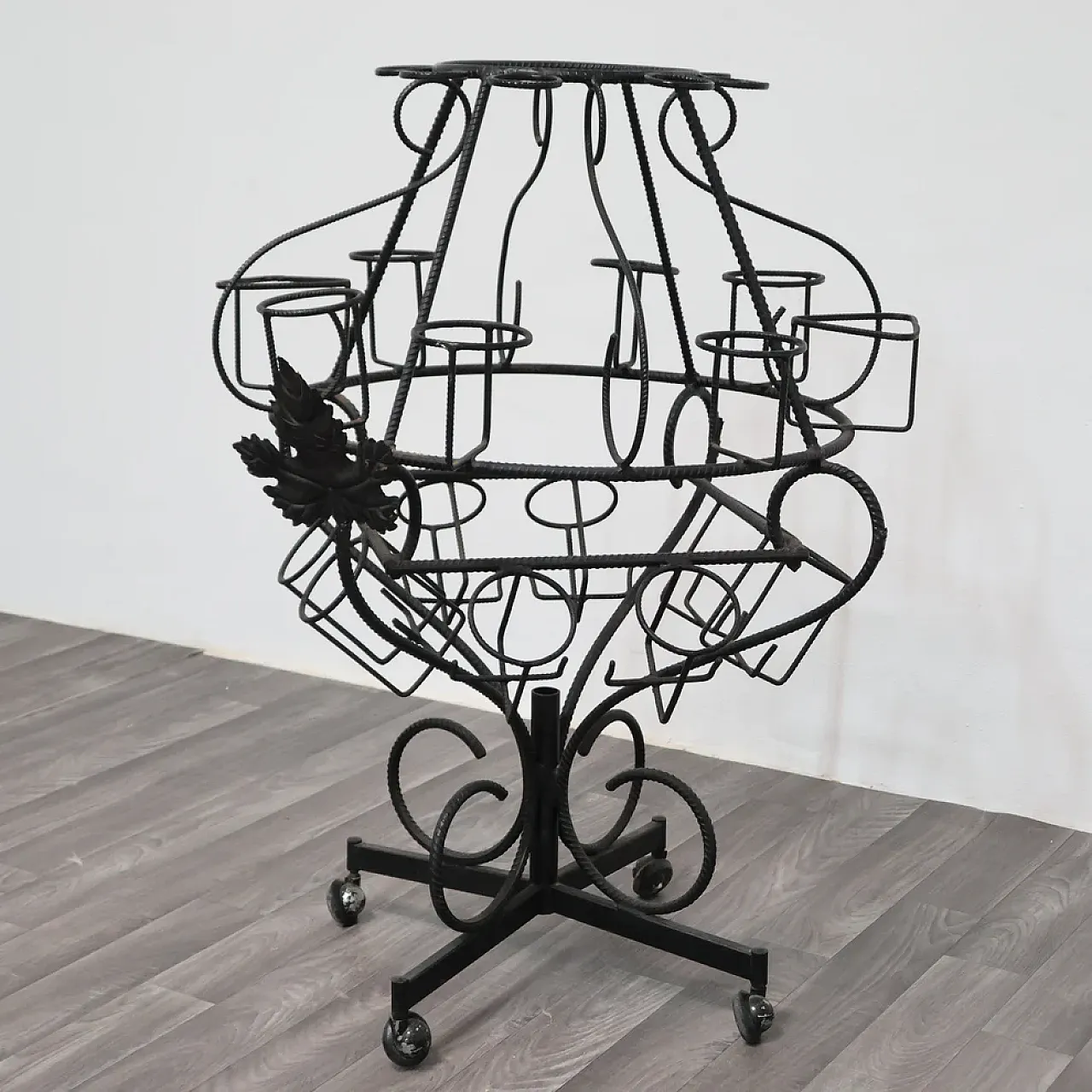 Marcel Duchamp's sculptural wrought iron bottle holder, 1960s 6