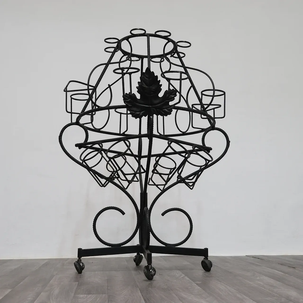 Marcel Duchamp's sculptural wrought iron bottle holder, 1960s 7