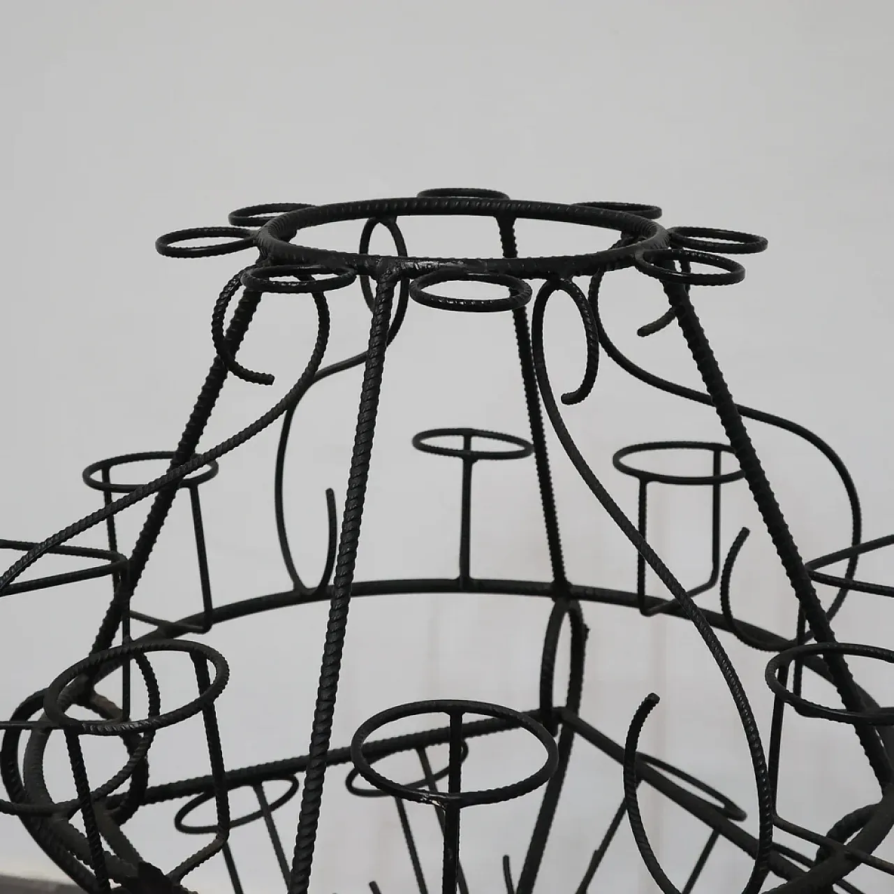 Marcel Duchamp's sculptural wrought iron bottle holder, 1960s 8