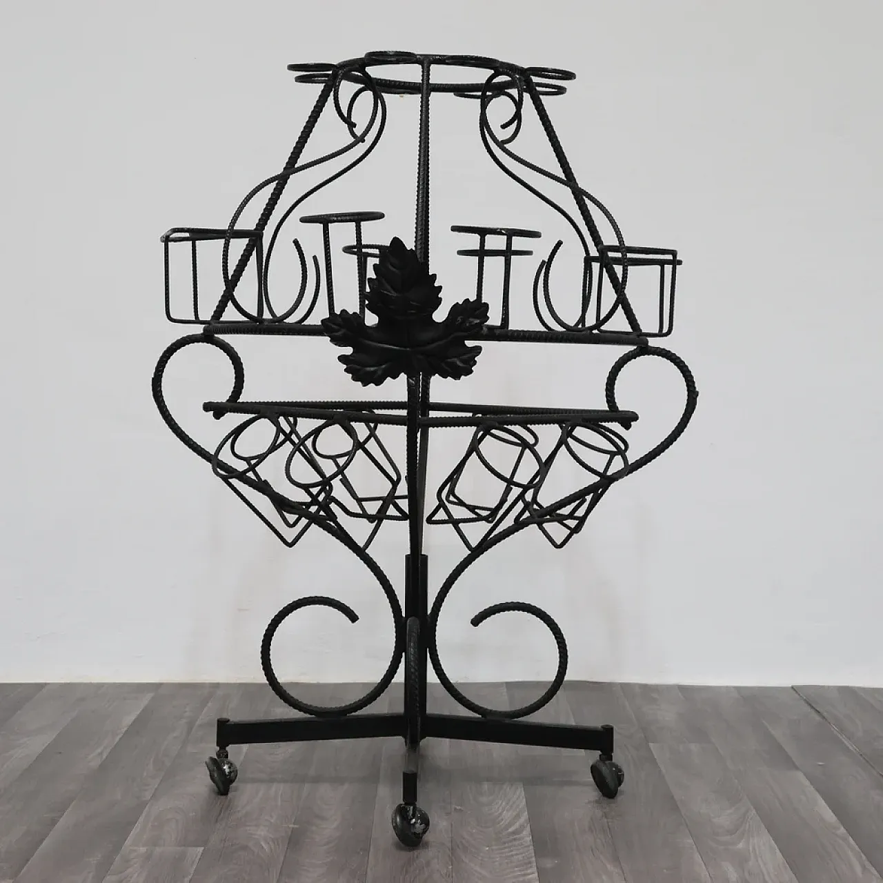 Marcel Duchamp's sculptural wrought iron bottle holder, 1960s 9