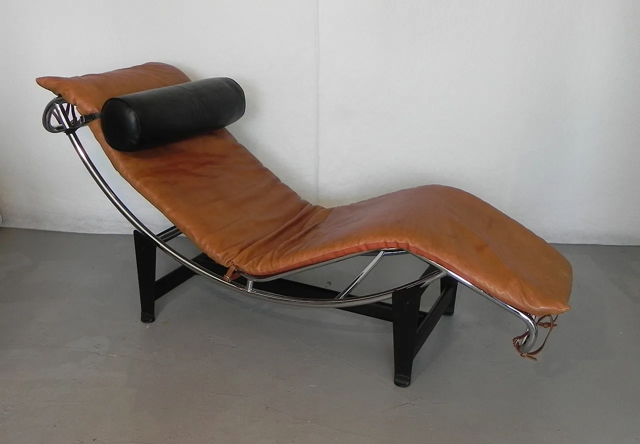 Bauhaus style chaise longue, 90s 3