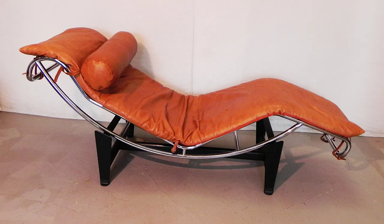 Bauhaus style chaise longue, 90s 4