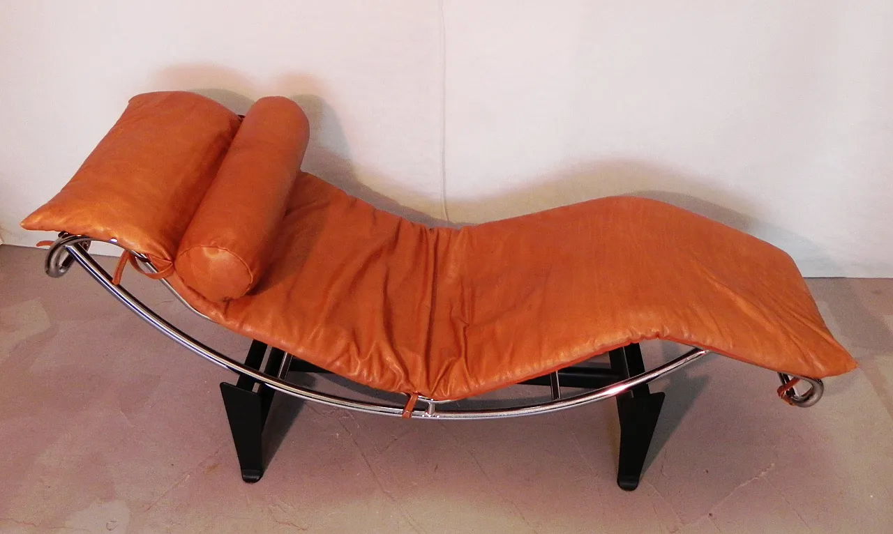 Bauhaus style chaise longue, 90s 5
