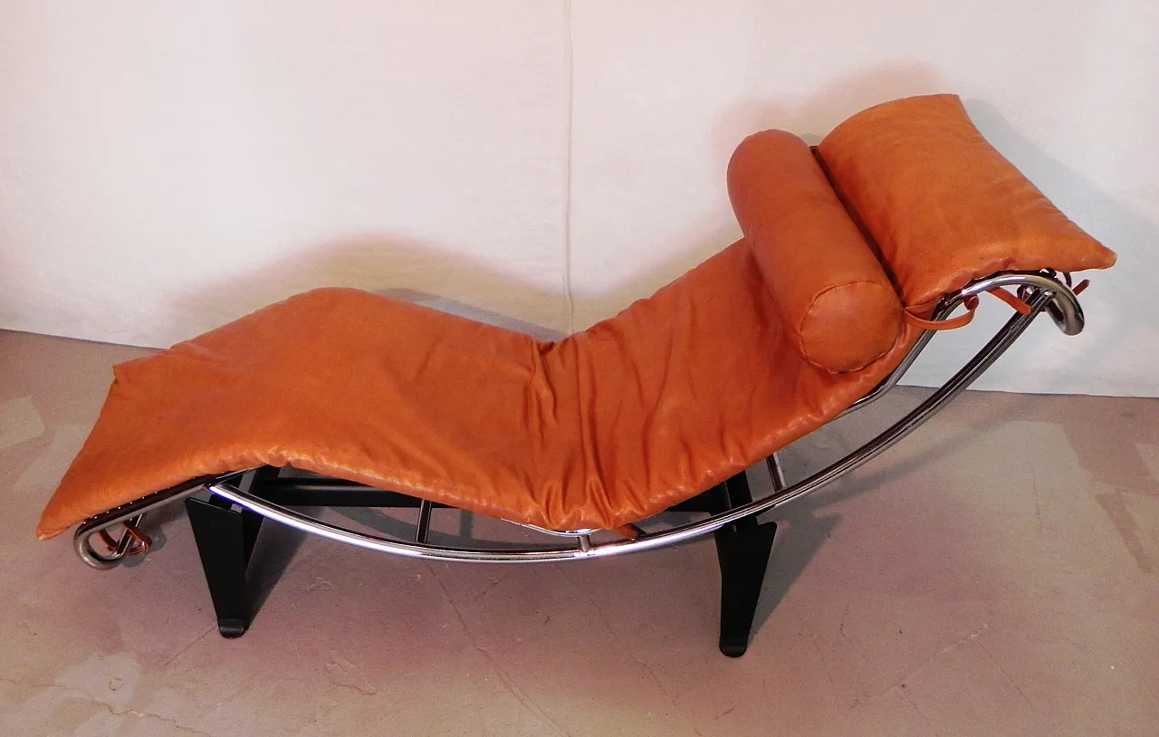Bauhaus style chaise longue, 90s 11