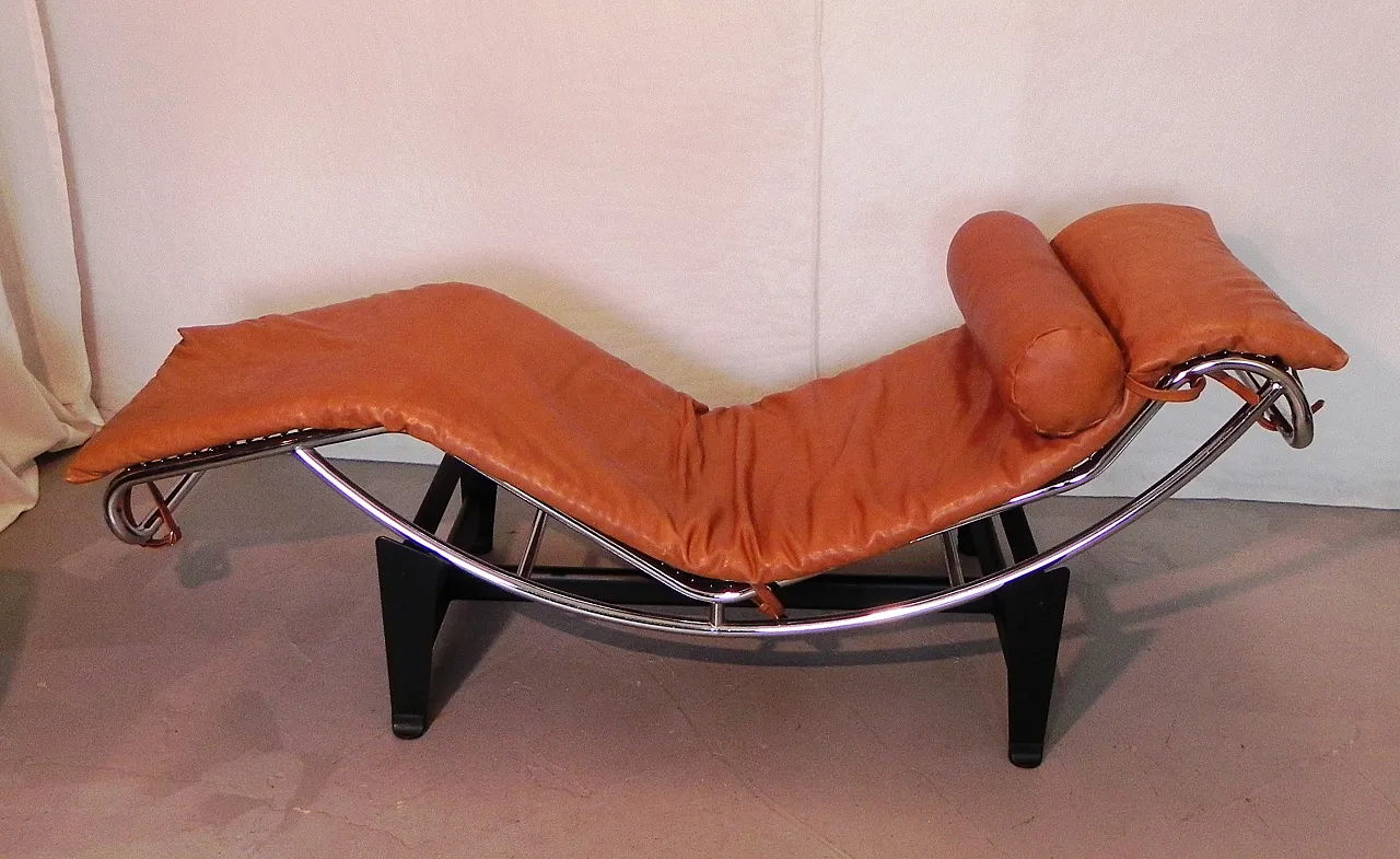 Bauhaus style chaise longue, 90s 12
