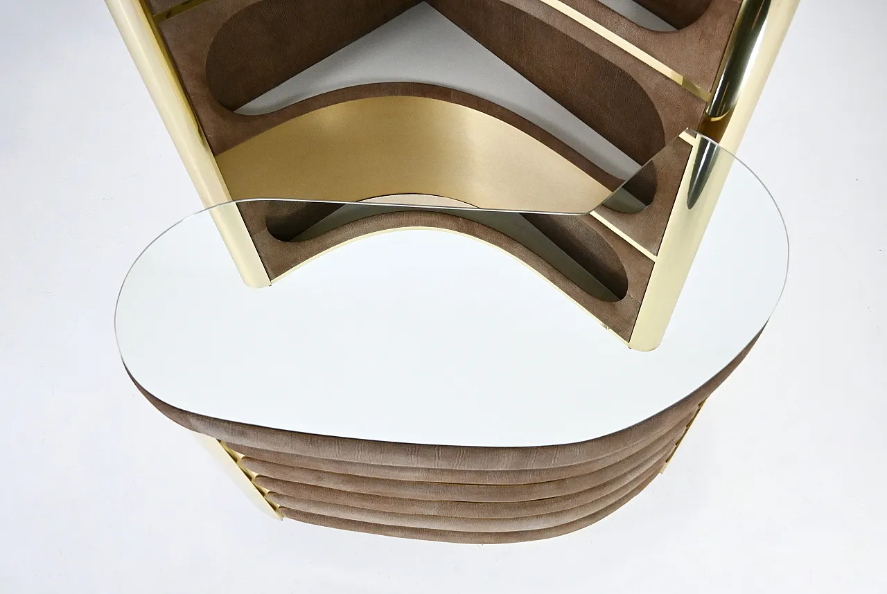 Bar set attributed to Willy Rizzo, 1970s 8