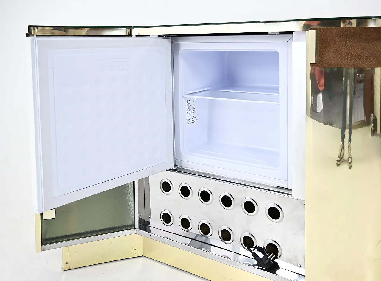 Bar set attributed to Willy Rizzo, 1970s 10