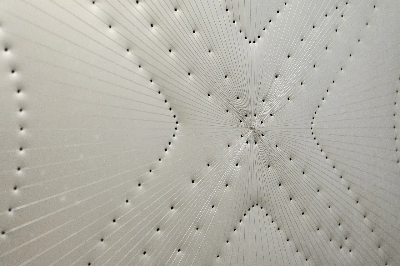 Peck Blenda, opera su pannello in alluminio, anni '70 2