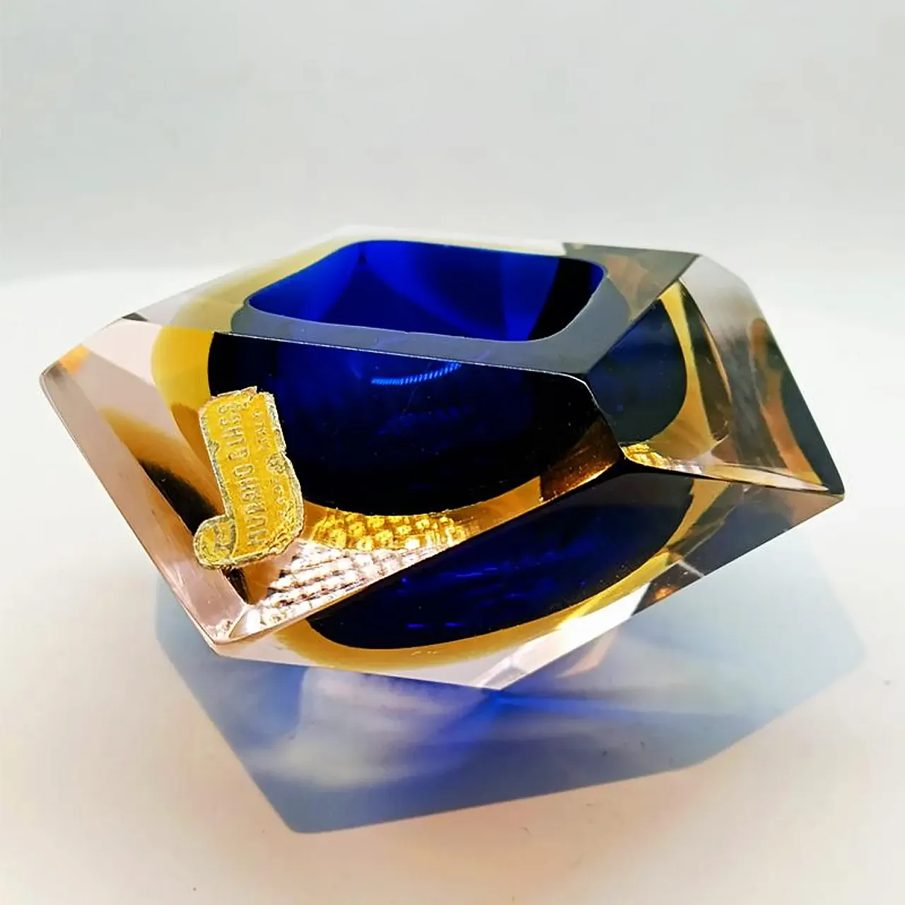 Posacenere in vetro di Murano di Flavio Poli per Seguso, anni '60 4