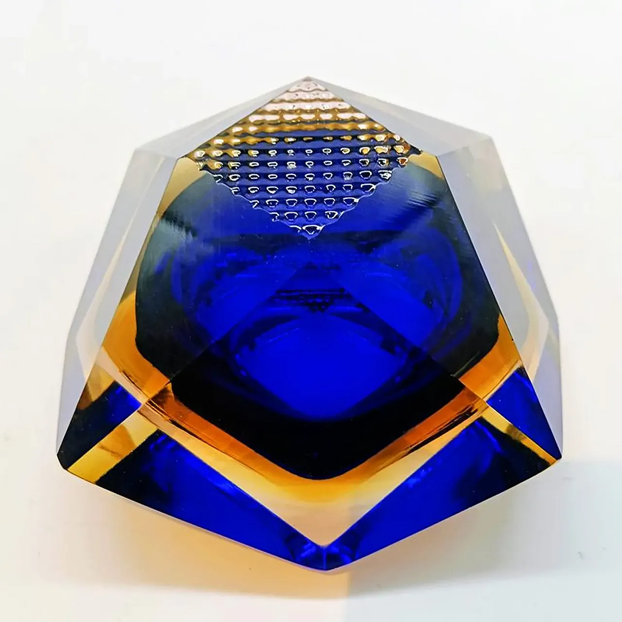 Posacenere in vetro di Murano di Flavio Poli per Seguso, anni '60 7