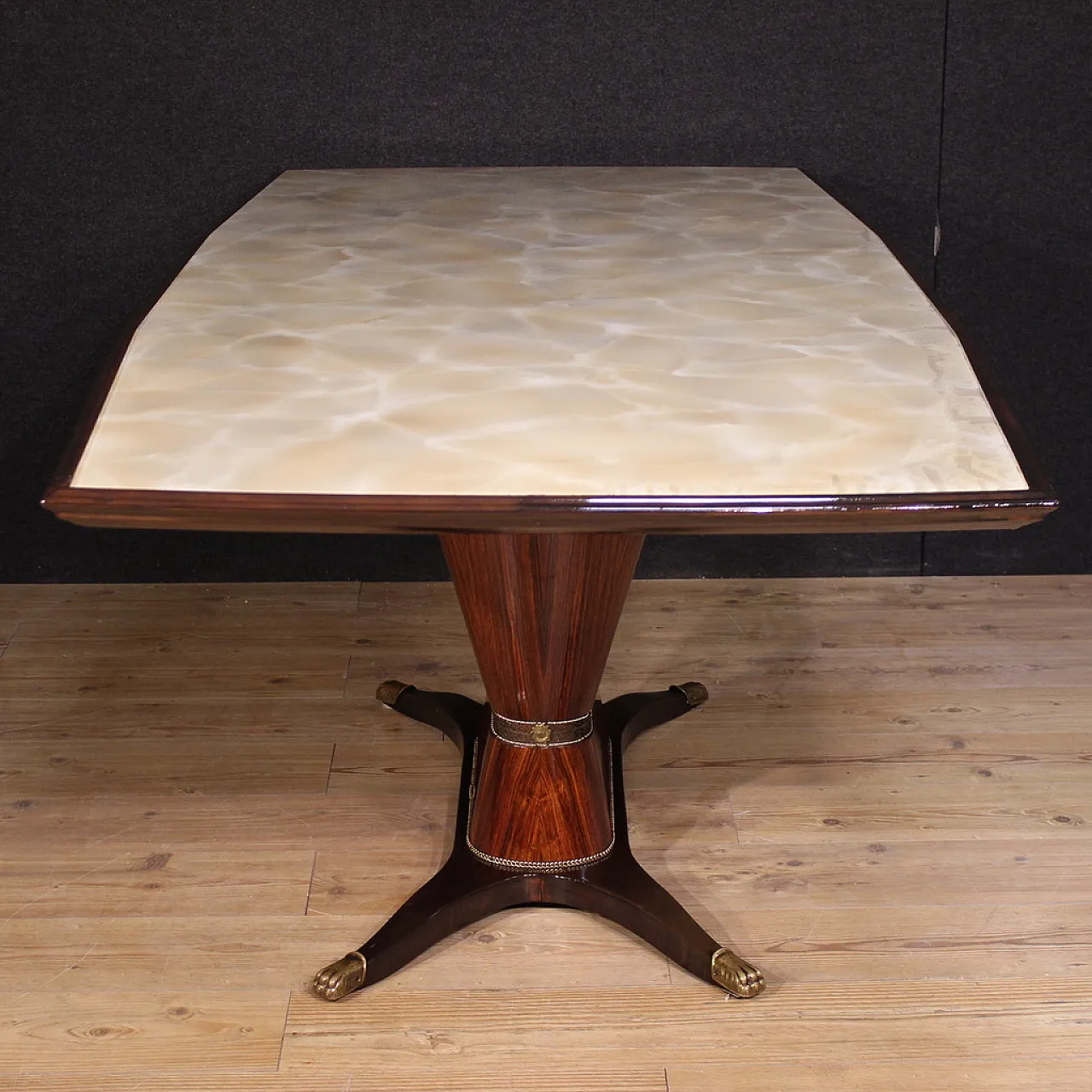 Dining table by Fratelli Rigamonti Desio, 50s 4