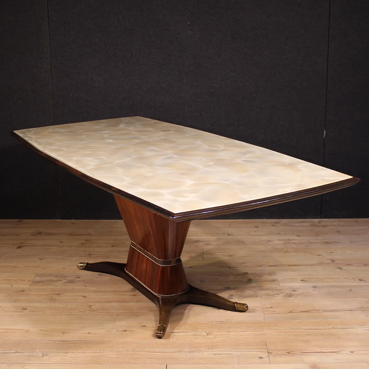Dining table by Fratelli Rigamonti Desio, 50s 11