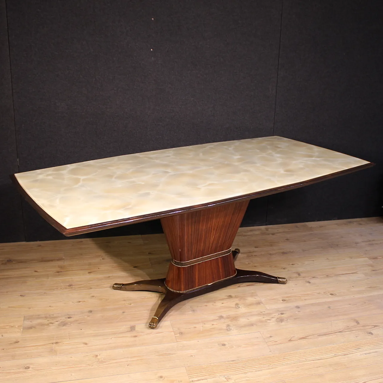 Dining table by Fratelli Rigamonti Desio, 50s 13