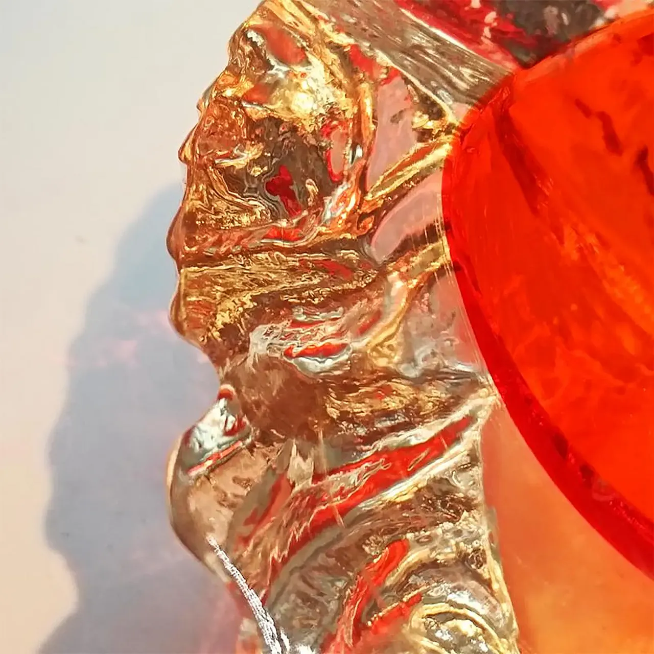 Posacenere in vetro di Murano di Flavio Poli per Seguso, anni '60 7