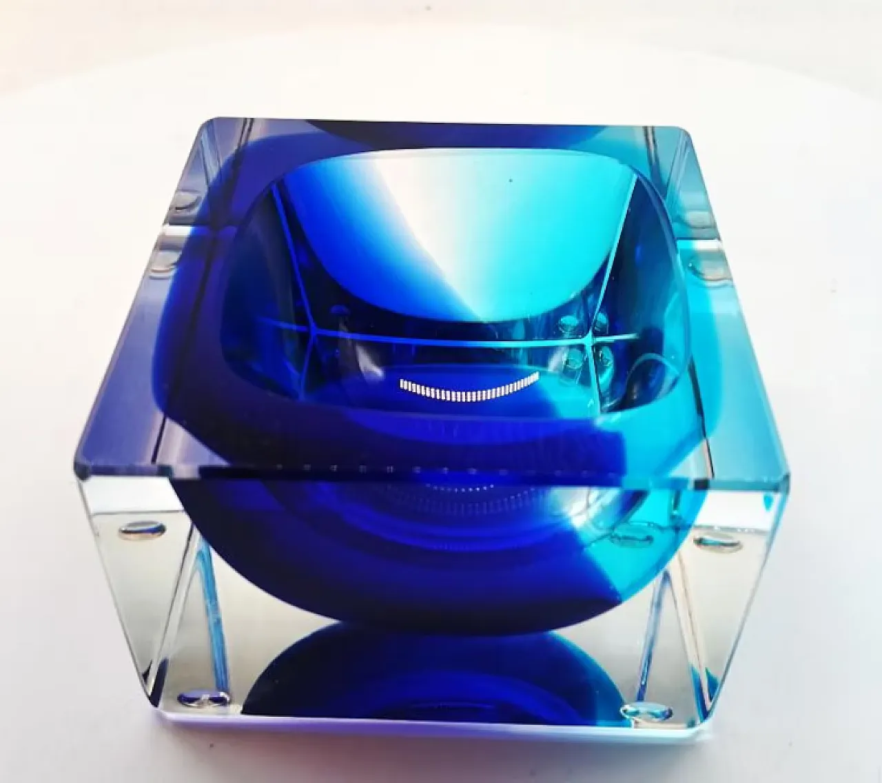 Posacenere in vetro di Murano di Flavio Poli per Seguso, anni '70 2