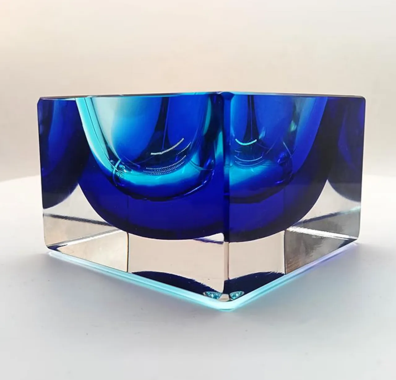 Posacenere in vetro di Murano di Flavio Poli per Seguso, anni '70 6