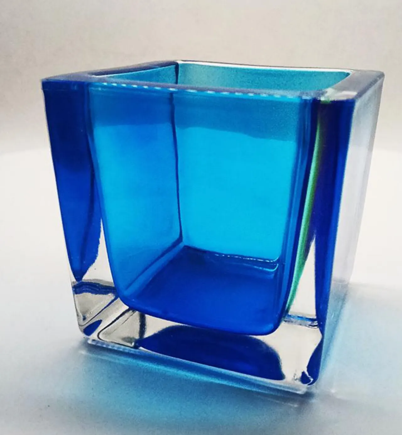 Posacenere in cristallo di Boemia, anni '60 2